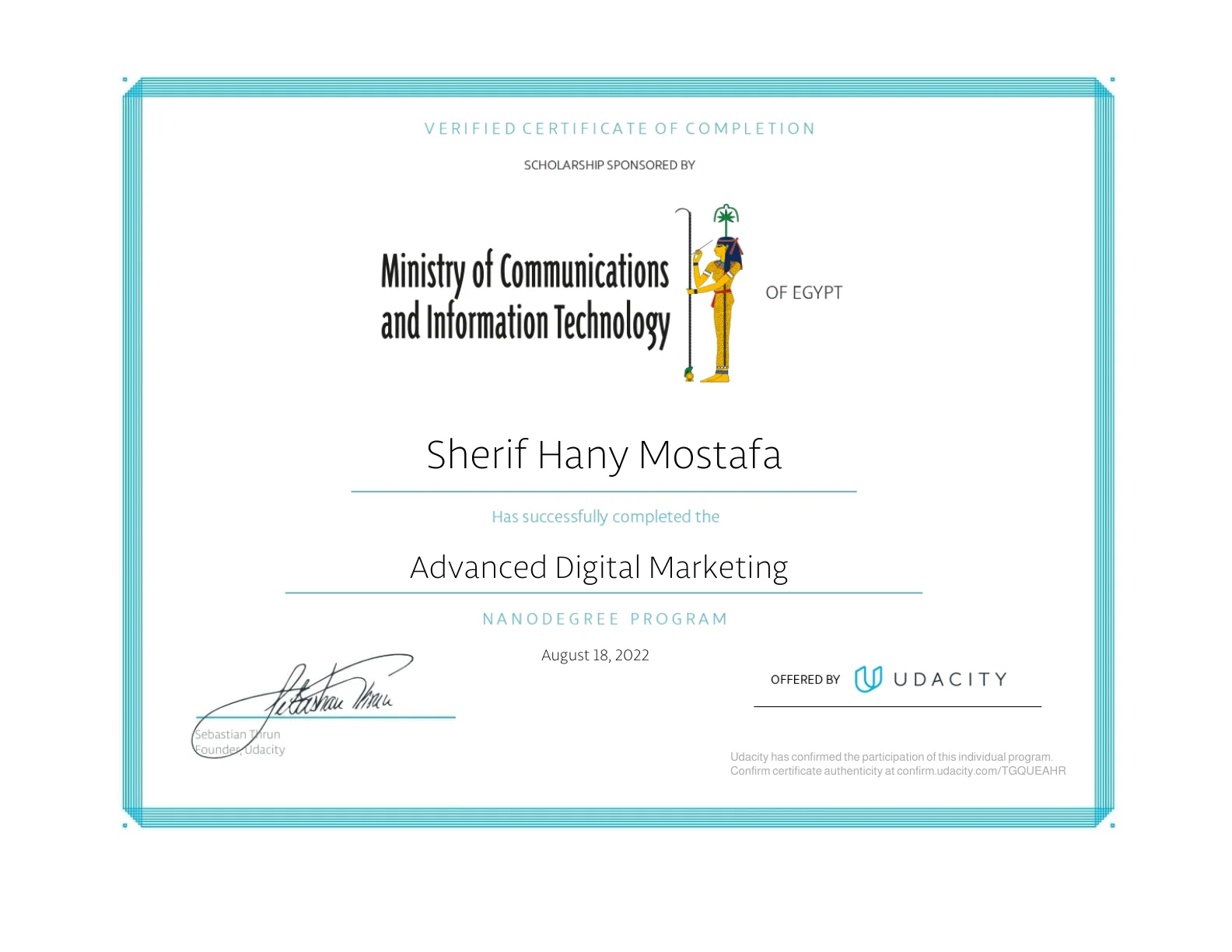 Advanced Digital Marketing Nanodegree Program