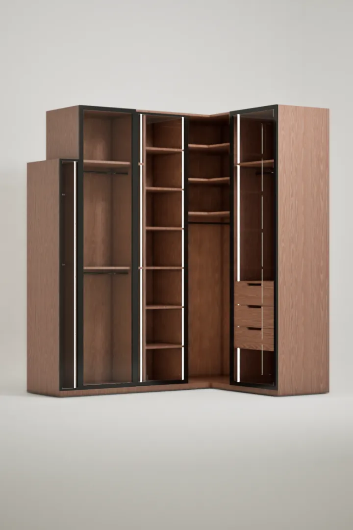 Under-Stair Luxury Dressing Room